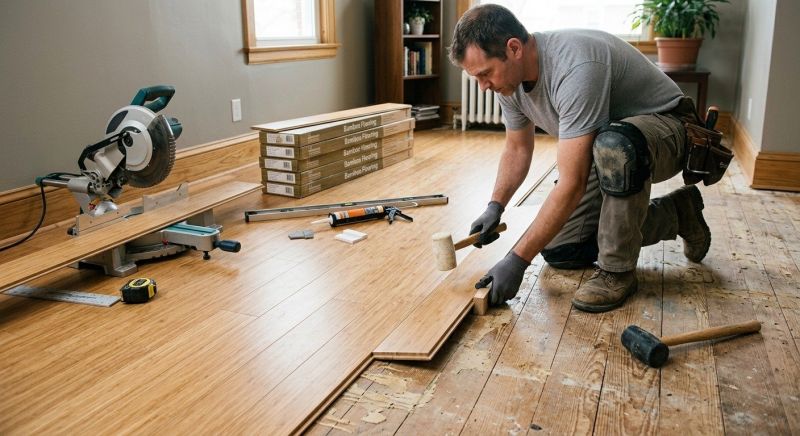 Bamboo Flooring Installation in Waterford, MI