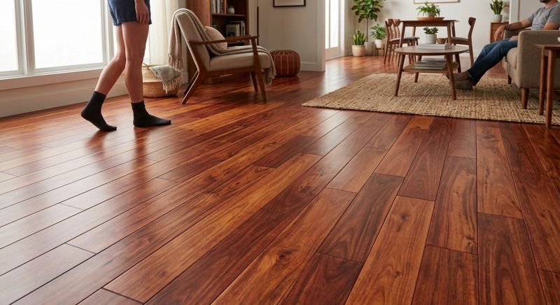 Cherry Floor Installation in Canton, MI