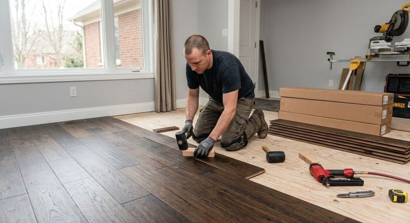 Hardwood Floor Installation in Canton, MI