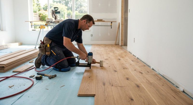 Hardwood Floor Installation in Waterford, MI