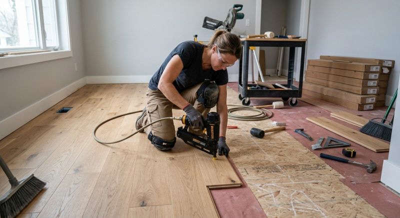 Hardwood Floor Installation in Macomb, MI