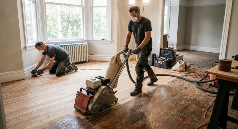 Hardwood Floor Renovation in Waterford, MI