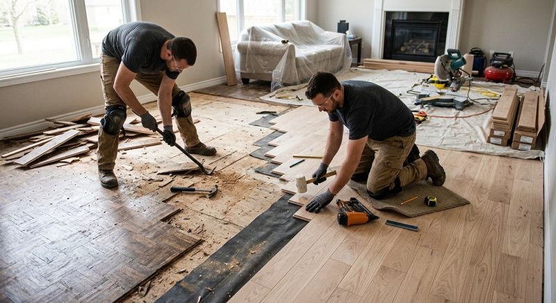 Hardwood Replacement in Waterford, MI