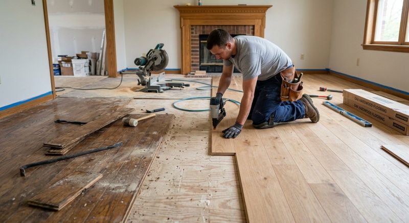 Hardwood Replacement in Romeo, MI