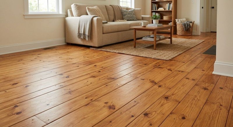 Pine Floor Installation in Waterford, MI