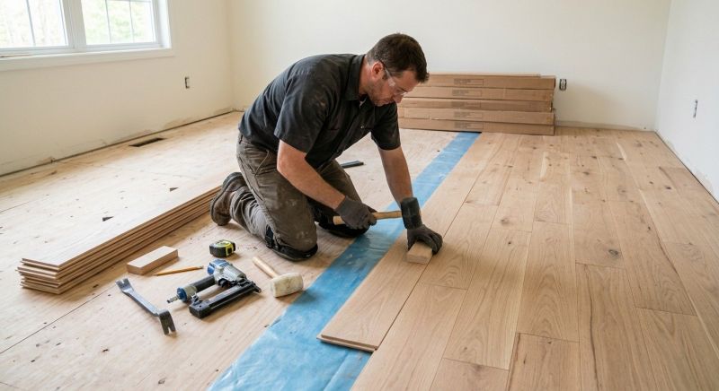 Wood Floor Replacement in Fenton, MI