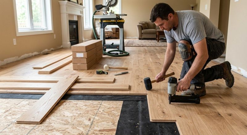 Wood Flooring Installation in Fenton, MI