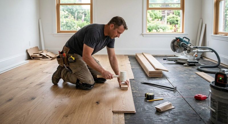 Wood Flooring Installation in Fenton, MI