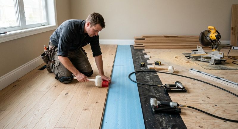 Wood Flooring Installation in Milford, MI