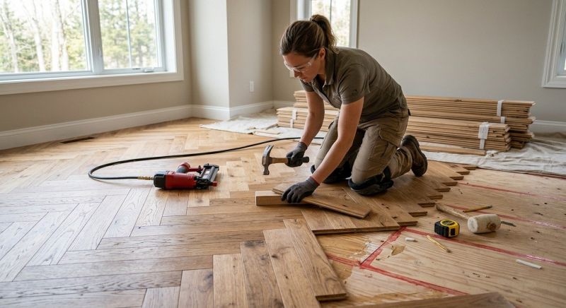 Wood Flooring Installation in Washington, MI